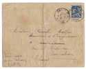 Maroc Morocco Marruecos Lettre Cover Carta Rabat RP 1 7 1921 ( Mouchon ). - Altri & Non Classificati