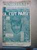 MUSIQUE & PARTITIONS //DE MISTINGUETT  "  CA C'EST PARIS  "  EDITIONS  SALABERT   !   1926 - Libri Di Canti