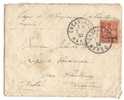 Maroc Morocco Marruecos Lettre Casablanca 3 4 1908 ( Mouchon ) Cover Carta Sobre Enveloppe - Covers & Documents