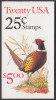 !a! USA Sc# 2283a MNH BOOKLET(20) - Pheasant - 3. 1981-...