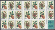 !a! USA Sc# 3127a MNH BOOKLET(20) - Merian Botanical Prints - 3. 1981-...