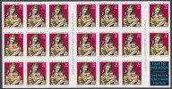 !a! USA Sc# 3244a MNH BOOKLET(20) - Madonna And Child - 3. 1981-...