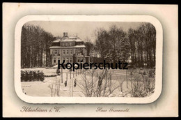 ALTE POSTKARTE IBBENBÜREN WINTER VILLA HAUS GRONEWALD Hiver Snow Neige Schnee AK Ansichtskarte Postcard Cpa Ibbenbueren - Ibbenbüren