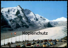 POSTKARTE GROSSGLOCKNER STRASSE FREIWANDECK VW BUS Brezel Käfer Kever Coccinelle Volkswagen Gletscher Auto Cars Voitures - Heiligenblut