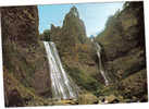 AUBENAS CPSM COULEUR LES GRANDS PAYSAGES DU VIVARAIS CASCADE DU RAY PIC - Aubenas