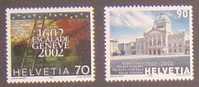 2002 400 Jahre Genfer Escalade, 100 Jahre Bundeshaus ** - Unused Stamps