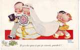 Illustrateurs - Enfants - Couples - Couple - Amour - Mariage - H331 - Illustrateur Mabel Lucie Attwell - Bon état - Attwell, M. L.
