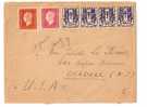 NANTE -GARE -30. VI.1945 /USA - Lettres & Documents