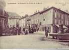 LANGOGNE La Fontaine Et La Rue De La Mairie - Langogne