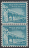 !a! USA Sc# 1031A MNH Vert.PAIR - Palace Of The Governors - Ongebruikt