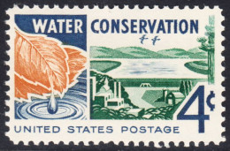 !a! USA Sc# 1150 MNH SINGLE (a1) - Water Conservation - Nuovi