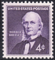 !a! USA Sc# 1177 MNH SINGLE (a1) - Horace Greeley - Unused Stamps