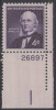 !a! USA Sc# 1177 MNH SINGLE From Lower Right Corner W/ Plate-# (LR/26897) - Horace Greeley - Ongebruikt