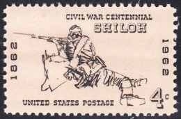 !a! USA Sc# 1179 MNH SINGLE (a1) - Shiloh - Nuovi