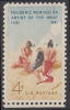 !a! USA Sc# 1187 MNH SINGLE W/ Bottom Margin (Gum Slightly Damaged) - Frederick Remington - Unused Stamps