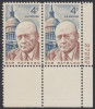 !a! USA Sc# 1202 MNH Horiz.PAIR From Lower Right Corner W/plate-# 27262 - Sam Rayburn - Unused Stamps