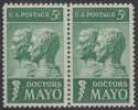 !a! USA Sc# 1251 MNH Horiz.PAIR - Doctors Mayo - Neufs