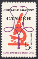 !a! USA Sc# 1263 MNH SINGLE (a1) - Crusade Against Cancer - Nuovi