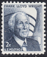 !a! USA Sc# 1280 MNH SINGLE (a1) - Frank Lloyd Wright - Nuovi