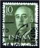 Espagne 1955-58 - YT 869 (o) - Used Stamps