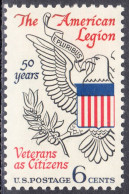 !a! USA Sc# 1369 MNH SINGLE (a1) - American Legion - Nuovi