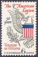 !a! USA Sc# 1369 MNH SINGLE (a1) - American Legion - Ongebruikt