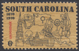 !a! USA Sc# 1407 MNH SINGLE (Gum Slightly Damaged) - South Carolina - Nuovi