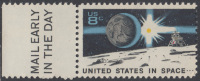 !a! USA Sc# 1434 MNH SINGLE W/ Left Margin & MailEarly - Space Achievement - Ongebruikt