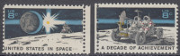 !a! USA Sc# 1434-1435 MNH Set Of 2 SINGLES (a1) - Space Achievement - Unused Stamps