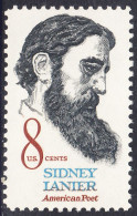 !a! USA Sc# 1446 MNH SINGLE - Sidney Lanier - Unused Stamps