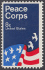 !a! USA Sc# 1447 MNH SINGLE - Peace Corps - Ungebraucht