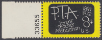 !a! USA Sc# 1463 MNH SINGLE W/ Left Margin & Plate-# 33655 - Parent Teacher - Neufs