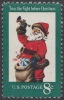 !a! USA Sc# 1472 MNH SINGLE (Gum Damaged / A1 ) - Christmas: Santa Claus - Unused Stamps