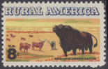 !a! USA Sc# 1504 MNH SINGLE (Gum Slightly Damaged) - Angus And Longhorn Cattle - Ungebraucht