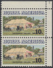 !a! USA Sc# 1505 MNH Vert.PAIR From Upper Right Corner - Chautauqua Tent - Nuovi