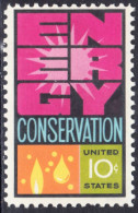 !a! USA Sc# 1547 MNH SINGLE - Energy Conservation - Neufs