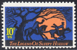 !a! USA Sc# 1548 MNH SINGLE - Legend Of Sleepy Hollow - Nuovi