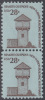 !a! USA Sc# 1604 MNH Vert.PAIR - Fort Nisqually - Nuevos