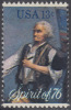 !a! USA Sc# 1630 MNH SINGLE - Old Drummer - Ungebraucht