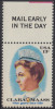 !a! USA Sc# 1699 MNH SINGLE Clara Maass W/ Top Margin & Mail Early - Nuevos