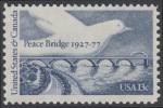 !a! USA Sc# 1721 MNH SINGLE - Peace Bridge - Nuevos