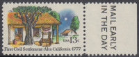 !a! USA Sc# 1725 MNH SINGLE W/ Right Margin & MailEarly - Alta California - Unused Stamps