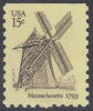 !a! USA Sc# 1740 MNH SINGLE (top Margin Cut) - Cape Cod Windmill - Ungebraucht