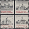 !a! USA Sc# 1779-1782 MNH Set Of 4 SINGLES - American Architecture - Ungebraucht