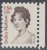 !a! USA Sc# 1822 MNH SINGLE W/ Right Margin - Dolley Madison - Unused Stamps