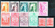 MAROC - 11 Timbres - Luchtpost