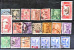 TUNISIE - 21 Timbres - Ungebraucht