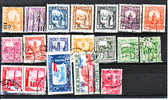 TUNISIE - 19 Timbres - Ungebraucht