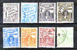 TUNISIE - TX8 Timbres - Timbres-taxe