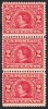 !a! USA Sc# 0370 MNH Vert.STRIP(3) -William H. Seward - Nuevos